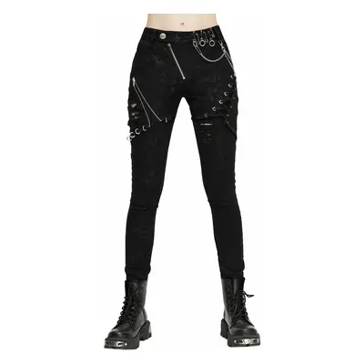 women's trousers DEVIL FASHION - Nana Osaki Slim-Fit Punk