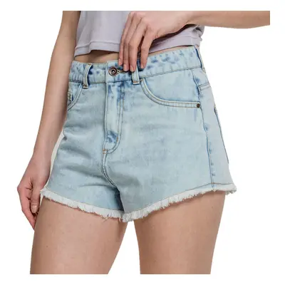 Women's shorts URBAN CLASSICS - Denim Hotpants - blue bleached