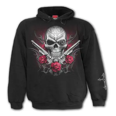 hoodie men's - DEATH PISTOL - SPIRAL