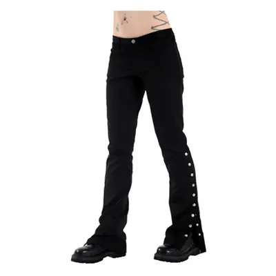 pants women Black Pistol - Button Hipster Denim (Black)