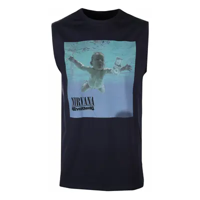 men's tank top Nirvana - Nevermind Album - NAVY - ROCK OFF