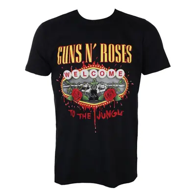 t-shirt metal men's Guns N' Roses - Welcome To The Jungle - ROCK OFF