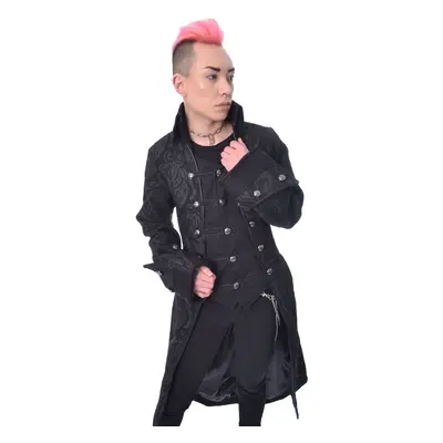 Men's coat POIZEN INDUSTRIES - PIRATE - BLACK