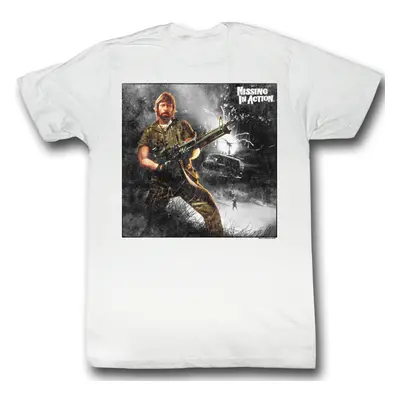 men's t-shirt Missing in battle (Chuck Norris) - My Way - AC