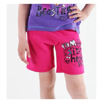 girls' shorts TV MANIA - Monster High - Pink