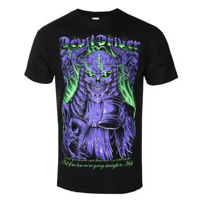 t-shirt metal men's Devildriver - JUDGE NEON - PLASTIC HEAD