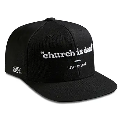 cap HOLY BLVK - CHURCH IS DEAD