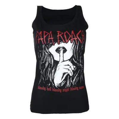 Women's tank top Papa Roach - Bloody Hell - Black - KINGS ROAD