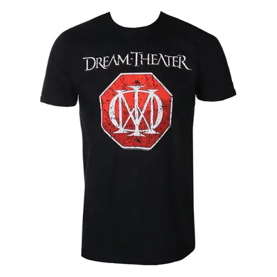 t-shirt metal men's Dream Theater - RED LOGO - PLASTIC HEAD