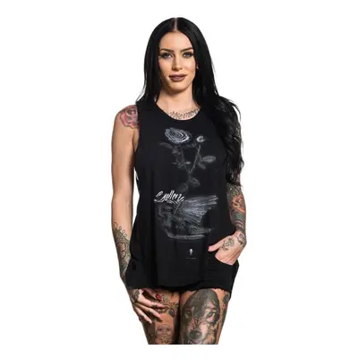 top women SULLEN - FALLEN CROW - BLACK