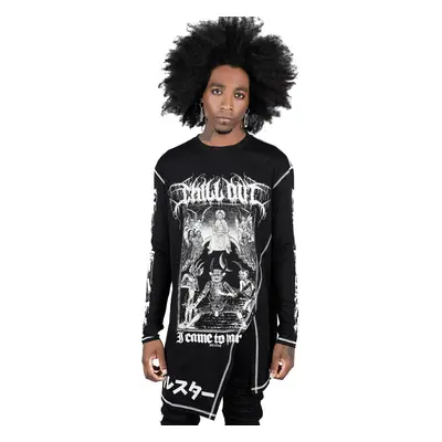 Unisex long sleeve t-shirt KILLSTAR - Chill Out Drape - Black