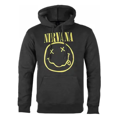 Men's sweatshirt Nirvana - Yellow Happy Face - ROCK OFF