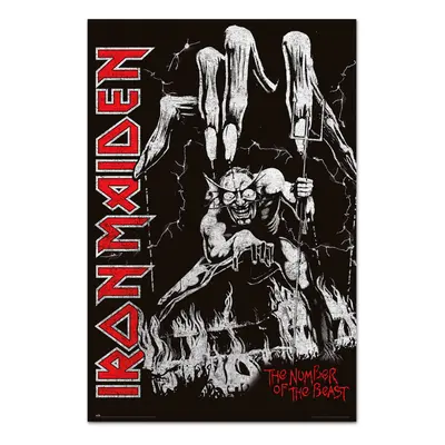 poster IRON MAIDEN - NUMBER OF THE BEAST