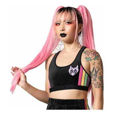 sports bra KILLSTAR - Groovy Velour - Black