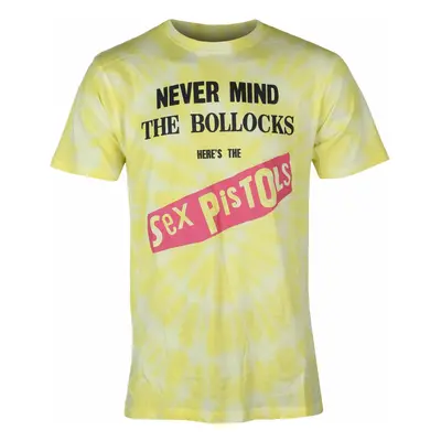 men's t-shirt Sex Pistols - NMTB Original Album - YELLOW - ROCK OFF