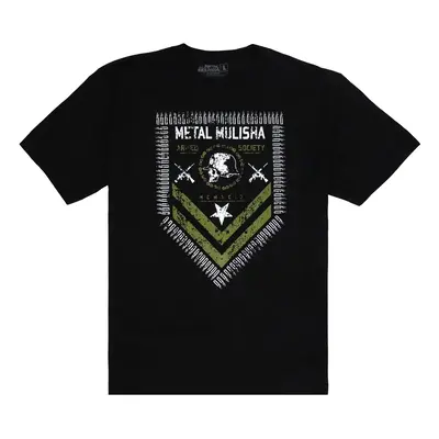 men's t-shirt METAL MULISHA - CHAIN GANG BLK