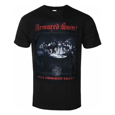 men's t-shirt Armored Saint - Win Hands Down - Black - INDIEMERCH