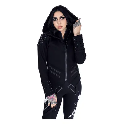 women's jacket VIXXSIN - DEMONIC INTERVENTION - BLACK