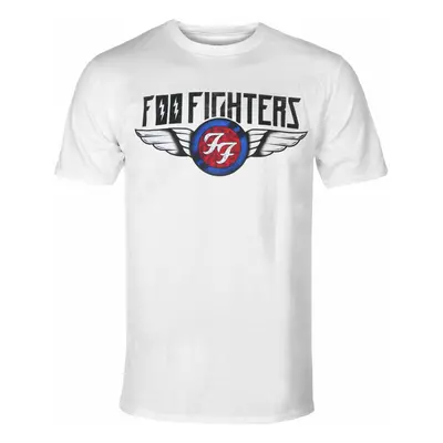 Men's t-shirt Foo Fighters - Flash Wings - WHT - ROCK OFF