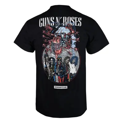 men's t-shirt PRIMITIVE x GUNS N' ROSES - Robo - black