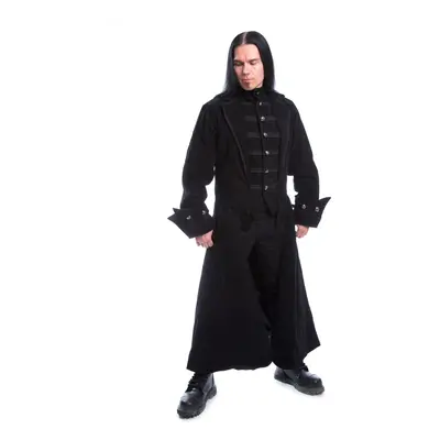 Men's coat POIZEN INDUSTRIES - QUENTIN - BLACK VELVET