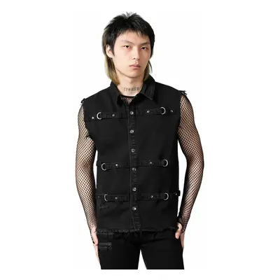 unisex vest KILLSTAR - Ervin Button-Up - Black