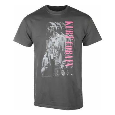 men's t-shirt KURT COBAIN - STANDING - GREY - PLASTIC HEAD