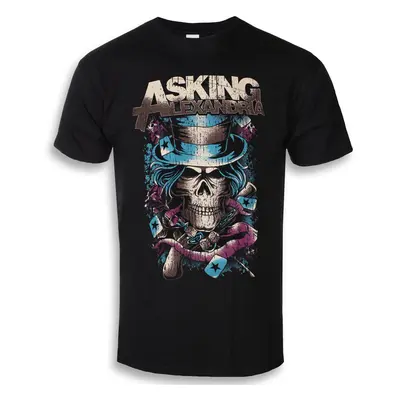 t-shirt metal men's Asking Alexandria - Hat Skull - ROCK OFF