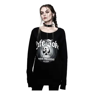 Women's sweatshirt KILLSTAR - Life Is No Joke