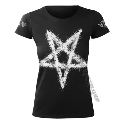 t-shirt hardcore women's - PENTAGRAM - AMENOMEN