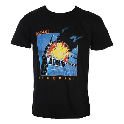 t-shirt metal men's Def Leppard - Pyromania - ROCK OFF