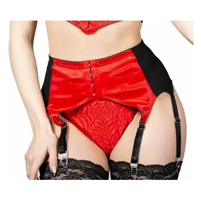 garter belt KILLSTAR - Scarlet Webutant Garter - Red