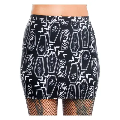 skirt women's TOO FAST - MERCY - COFFINS