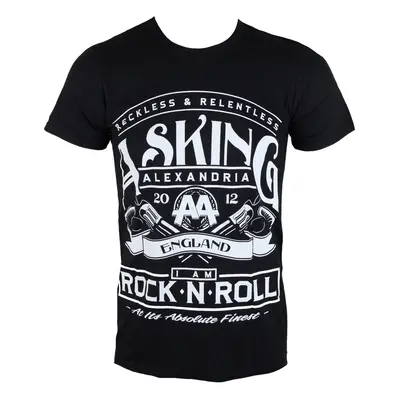 t-shirt men Asking Alexandria - Rock'N'Roll - Black - ROCK OFF