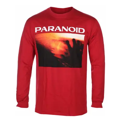 men's long-sleeved t-shirt Bring Me The Horizon - Paranoid - RED - ROCK OFF