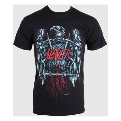 men's t-shirt Slayer - Ammunition Eagle - Black - ROCK OFF