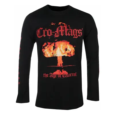 men's long-sleeved t-shirt CRO-MAGS - THE AGE OF QUARREL - PLASTIC HEAD