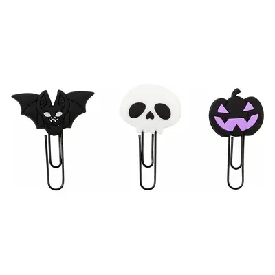 Paper clip (office) set 3pc KILLSTAR - Hall'O'Fever - Black