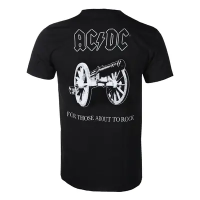 t-shirt metal men's AC-DC - F&B About To Rock - ROCK OFF