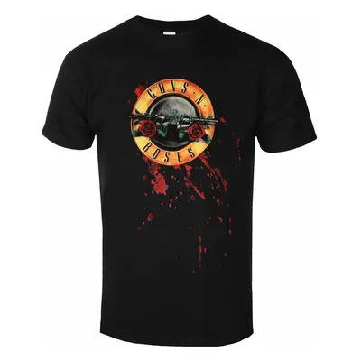 men's t-shirt Guns N' Roses - Bullet Logo - ROCK OFF