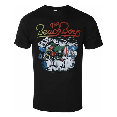 men's t-shirt Beach Boys - Live Drawing - BLACK - ROCK OFF