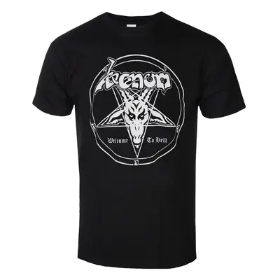 men's t-shirt VENOM - WELCOME TO HELL - (WHITE) - PLASTIC HEAD