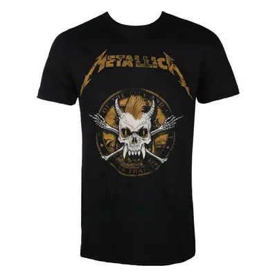 t-shirt metal men's Metallica - Scary Guy Seal Black - NNM