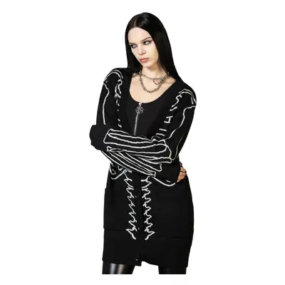 unisex sweater (cardigan) KILLSTAR - Your Remains - Black