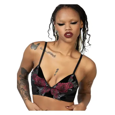 women's bra KILLSTAR - Pandora's Roses - Black