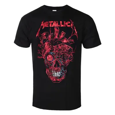 Men's t-shirt Metallica - Heart Skull - ROCK OFF