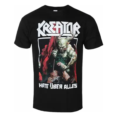 men's t-shirt Kreator - Hate Über Alles Tracklist - Black