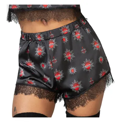 women's shorts (pyjamas) KILLSTAR - Rosalind - Black