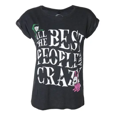 t-shirt hardcore women's - ALL BEST PEOPLE CRAZY - GRIMM DESIGNS