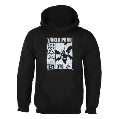 men's Sweatshirt Linkin Park - Logos Rectangle - ROCK OFF